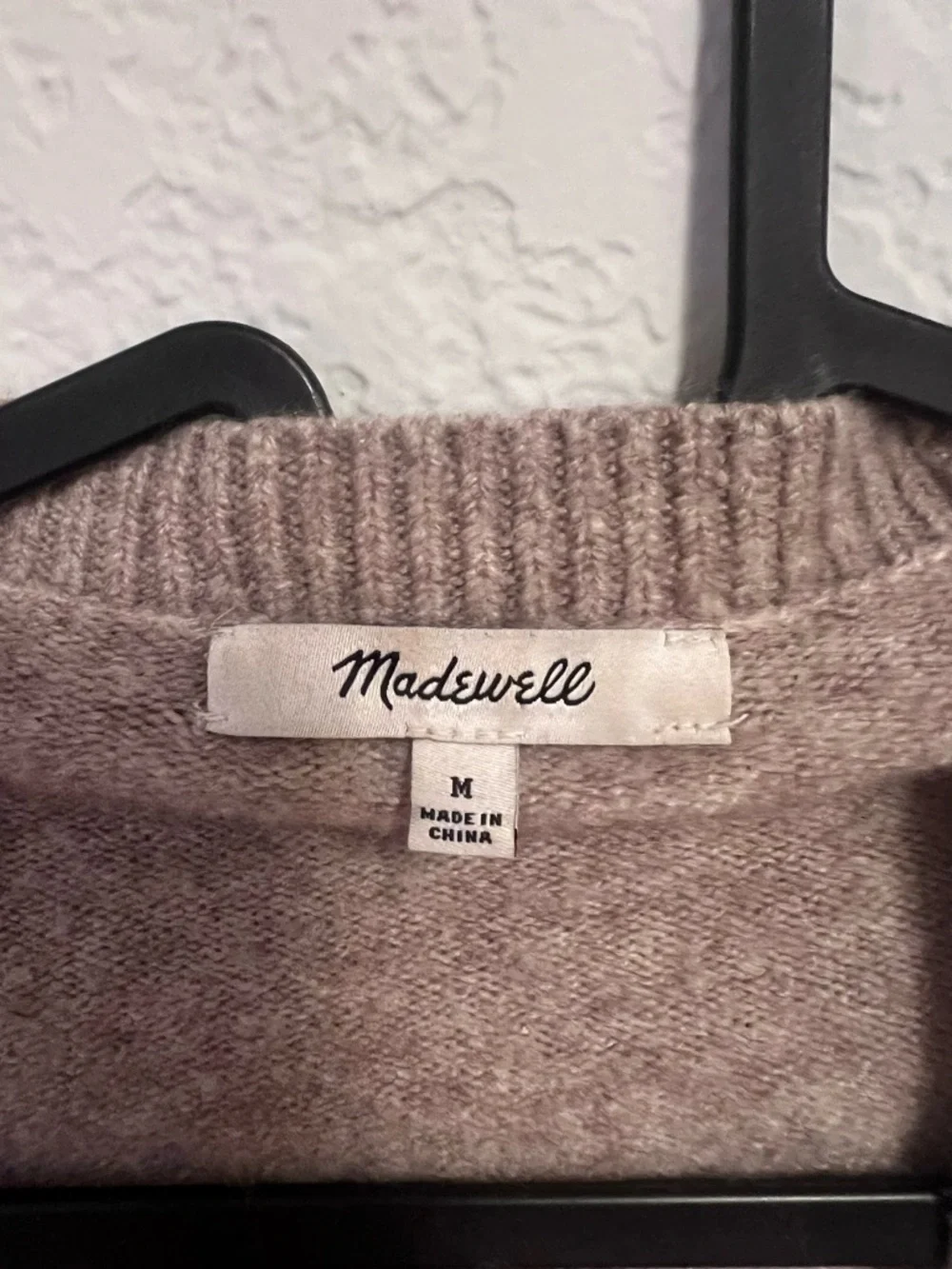 Madewell Heathered Taupe Knit Sweater - Picture 4 of 4